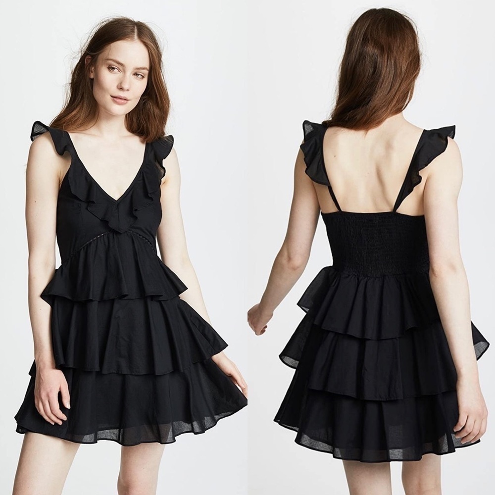 Kos Resort Tiered Mini Dress